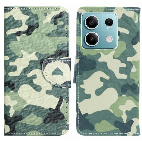 Housse Xiaomi Redmi Note 13 Pro 5G / Poco X6 Camouflage Militaire