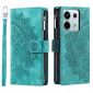 Étui Xiaomi Redmi Note 13 Pro 5G / Poco X6 Flip Cover Mandala Porte-Cartes