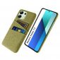 Coque Xiaomi Redmi Note 13 Tissu Porte-Cartes