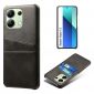 Coque Xiaomi Redmi Note 13 Porte Cartes Simili Cuir Basique