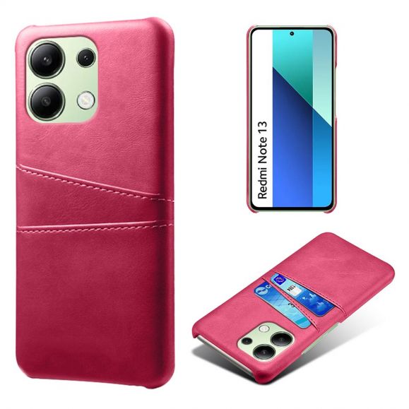 Coque Xiaomi Redmi Note 13 Porte Cartes Simili Cuir Basique