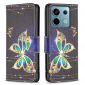 Housse Xiaomi Redmi Note 13 Pro 4G / Poco M6 Pro 4G Papillon et bijoux