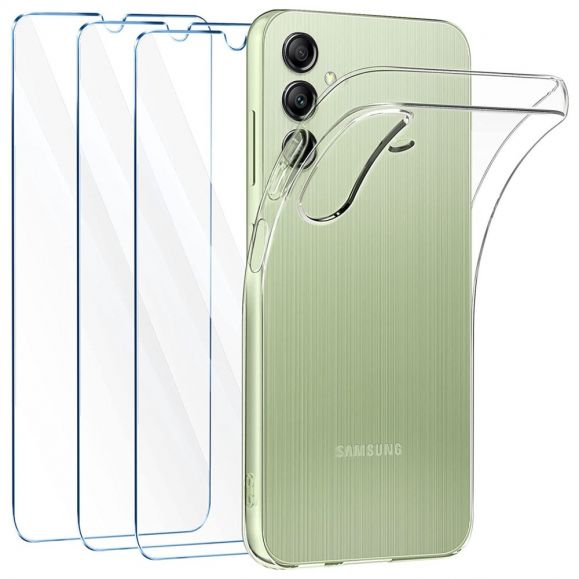 Coque Samsung Galaxy A15 4G / A15 5G Transparente + Verre Trempé