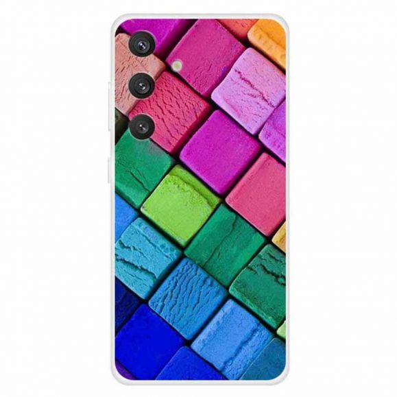 Coque Samsung Galaxy S24 Blocs Colorés