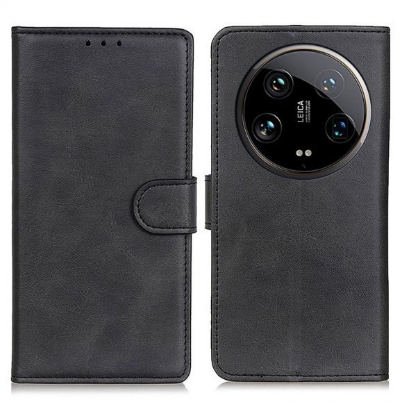 Housse Xiaomi 14 Ultra Marius effet cuir mat