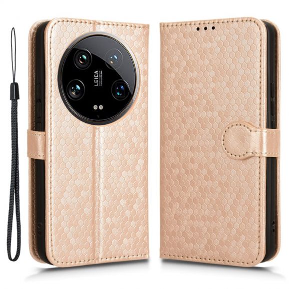 Housse Xiaomi 14 Ultra Design Nid d'Abeille