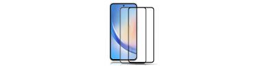 Samsung Galaxy A55 5G - Protections d'écran en verre trempé Full Size (2 pièces)