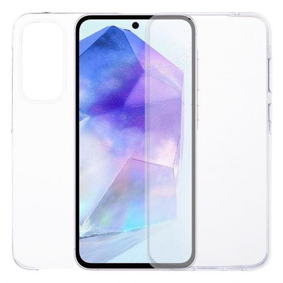 Coque Samsung Galaxy A55 5G Avant et Arrière Transparente