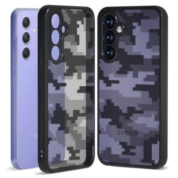 Coque Samsung Galaxy A55 5G camouflage pixel