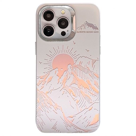 Coque iPhone 13 Pro "Lever de Soleil"