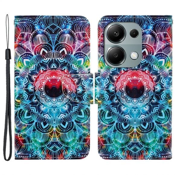 Housse Xiaomi Redmi Note 13 Pro 4G / Poco M6 Pro 4G Mandala Coloré