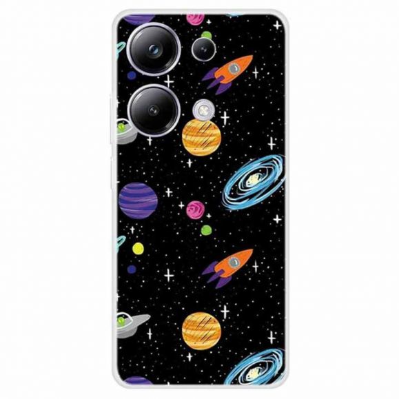 Coque Xiaomi Redmi Note 13 Pro 4G / Poco M6 Pro 4G illustration espace