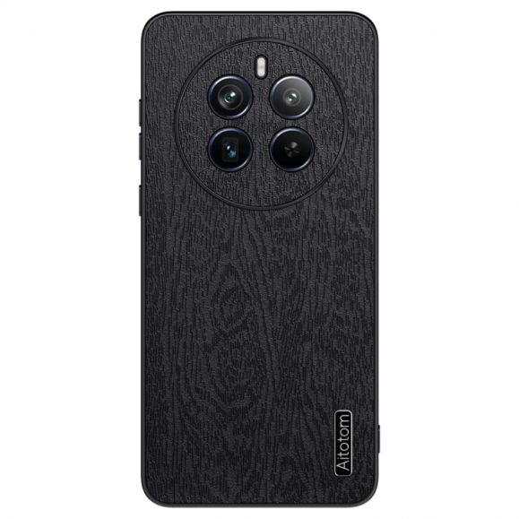 Coque Realme 12 Pro / 12 Pro Plus effet cuir style bois