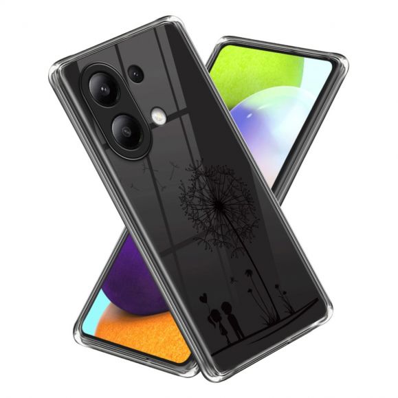 Coque Xiaomi Redmi Note 13 4G Couple et Pissenlits