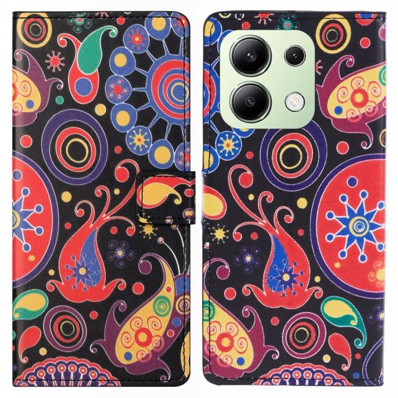 Housse Xiaomi Redmi Note 13 4G paisley fleur