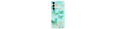 Coque Samsung Galaxy S23 FE Papillon et Fleur