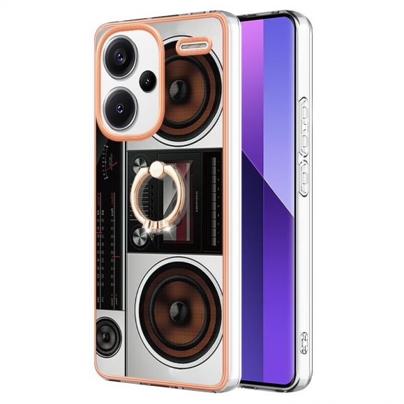 Coque Xiaomi Redmi Note 13 Pro Plus 5G Rétro Sound avec Anneau