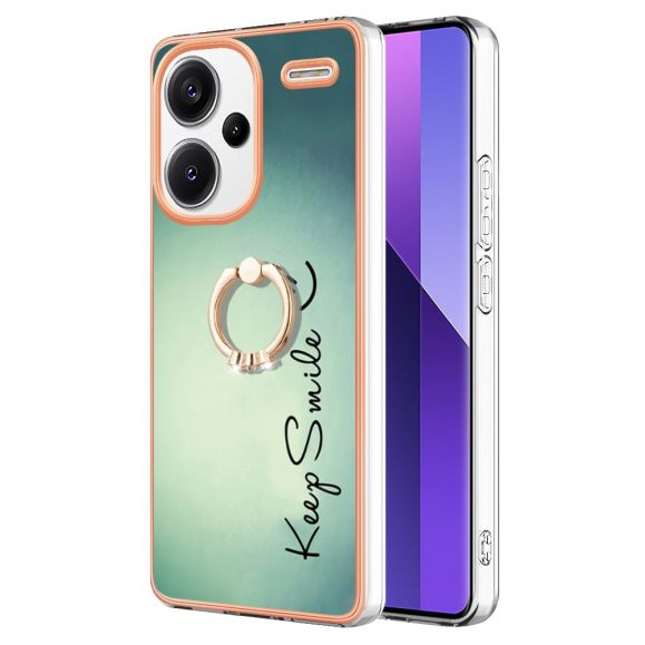 Coque Xiaomi Redmi Note 13 Pro Plus 5G avec Anneau Keep Smile