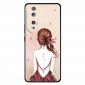 Coque pour Honor 90 Fille Esquissée