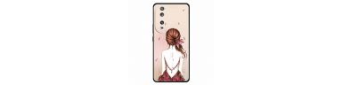 Coque pour Honor 90 Fille Esquissée