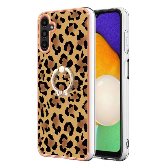 Coque Samsung Galaxy A55 5G Léopard avec Support