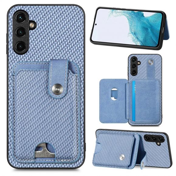 Coque Samsung Galaxy A55 5G avec fentes pour cartes et support