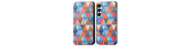 Housse Samsung Galaxy A55 5G Rabat Flip Mandala Kaléidoscope