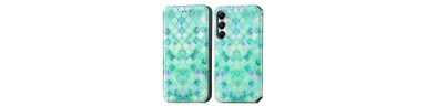 Housse Samsung Galaxy A55 5G Rabat Flip Motif Arabesque