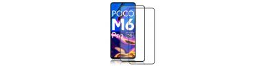 Protections d'écran Xiaomi Redmi 12 5G / Poco M6 Pro 5G en verre trempé Full Size (2 pièces)