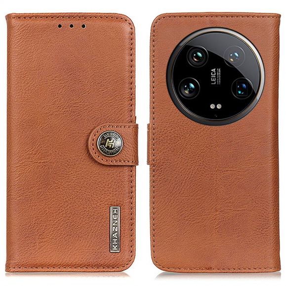 Housse Xiaomi 14 Ultra KHAZNEH imitation cuir