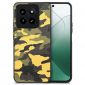 Coque Xiaomi 14 Pro simili cuir camouflage