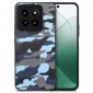 Coque Xiaomi 14 Pro simili cuir camouflage