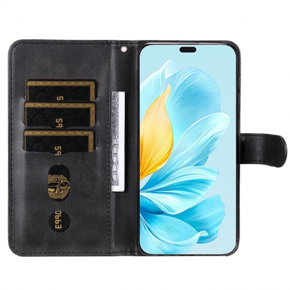 Housse Honor 200 Lite Zipper Pocket Fonction Support