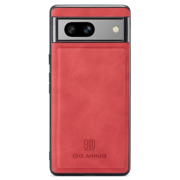 Coque Google Pixel 8a hybride DG.MING en simili cuir