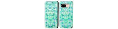 Housse Google Pixel 8a Rabat Flip Motif Arabesque