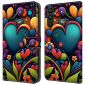 Housse Samsung Galaxy A15 4G / 5G Peinture Fleur