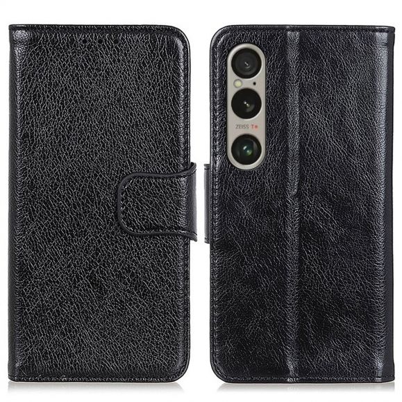 Housse Sony Xperia 1 VI Style Cuir Vieilli