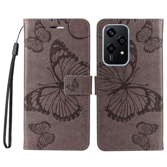 Housse Honor 200 Lite Papillons fonction support