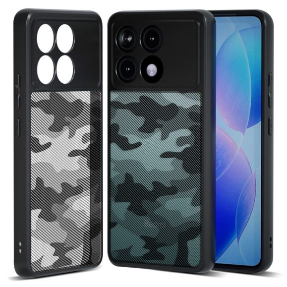 Coque Poco F6 Pro camouflage classique