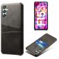 Coque Samsung Galaxy M15 5G Porte Cartes Simili Cuir Basique