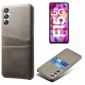 Coque Samsung Galaxy M15 5G Porte Cartes Simili Cuir Basique