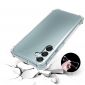 Coque Samsung Galaxy M15 5G transparente angles renforcés