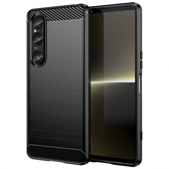 Coque Sony Xperia 1 VI effet brossé silicone