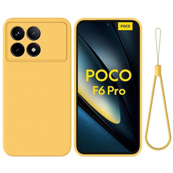 Coque Poco F6 Pro Puro silicone liquide