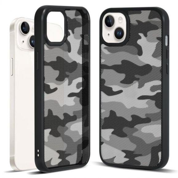 Coque iPhone 15 Plus camouflage classique