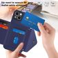 Coque iPhone 15 Plus porte-cartes Series-8