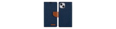 Housse iPhone 15 Plus Mercury Canvas Portefeuille