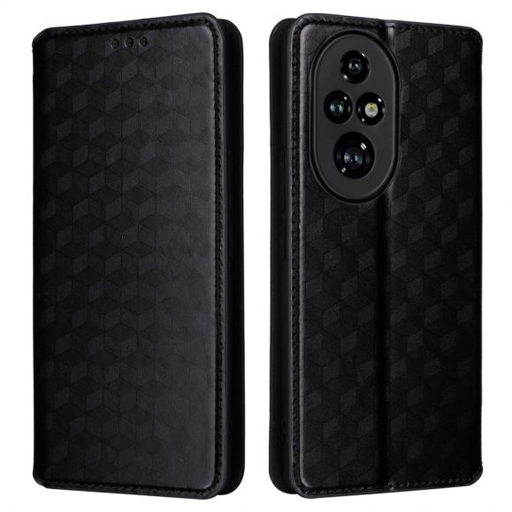 Housse Honor 200 Pro flip cover design géométrie