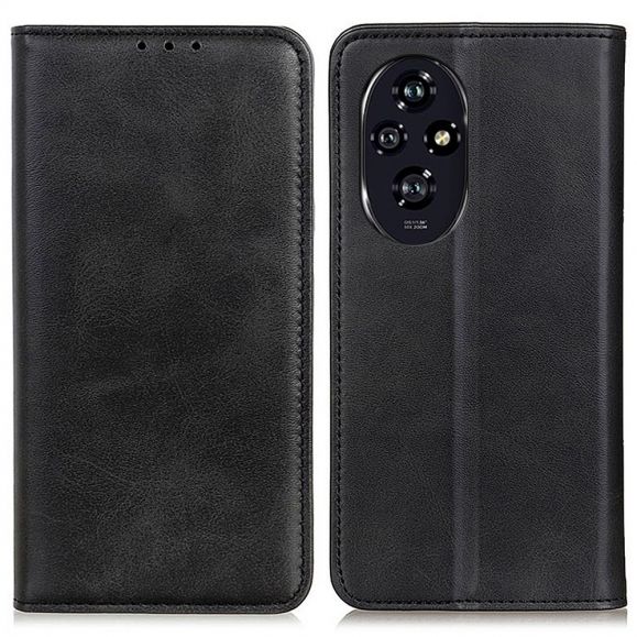 Housse Honor 200 Pro Simone Flip simili cuir vieilli