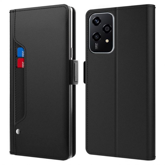 Housse Honor 200 Lite premium porte cartes avec miroir